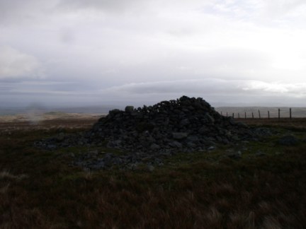 The summit of Selside Pike