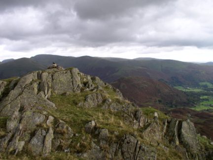 The summit of Tarn Crag