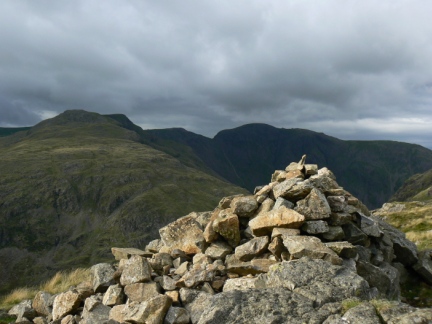 The top of Yewbarrow