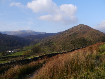 Looking back at Troutbeck Tongue