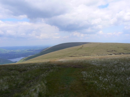 Looking back at Wether Hill from Red Crag