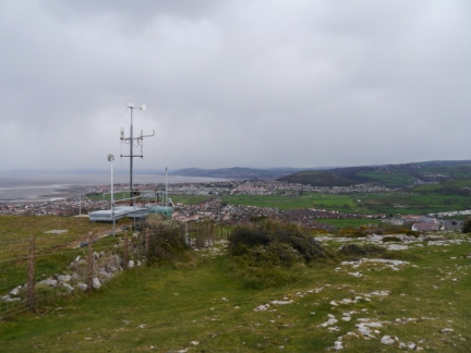 The top of Mynydd Pant