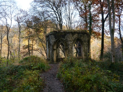 Fisher's Hall, one of the follies of Hackfall Woods