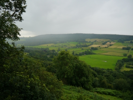 Rain over Guise Cliff