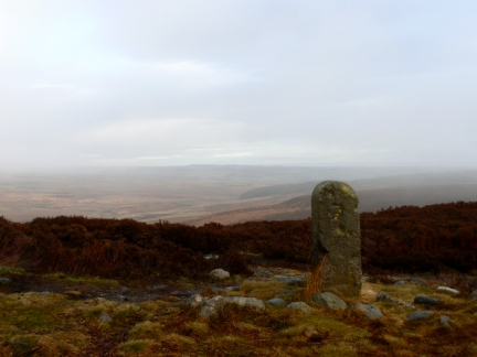 The 1757 boundary stone on Lippersley Pike