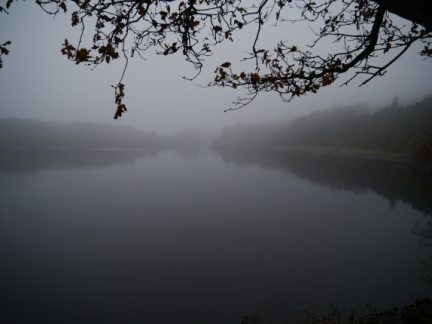 A misty Swinsty Reservoir
