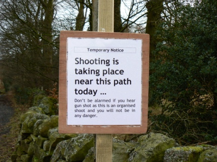 I didn't take a great deal of comfort from this notice