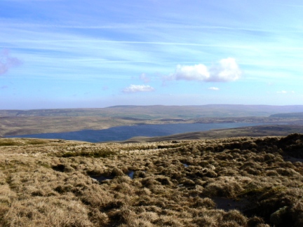 Cow Green Reservoir from Meldon Hill