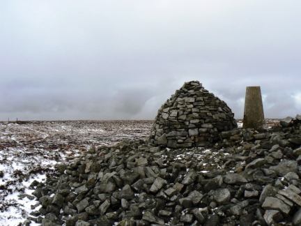 The summit of Cold Fell