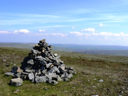 The top of Melmerby Fell