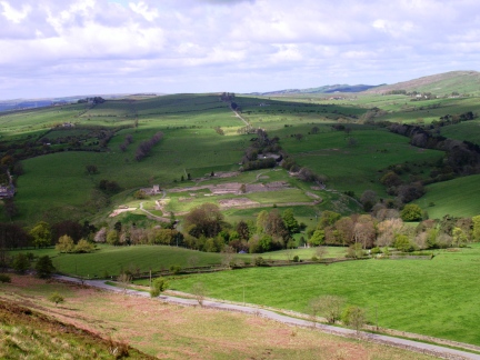 Vindolanda from Barcombe Hill