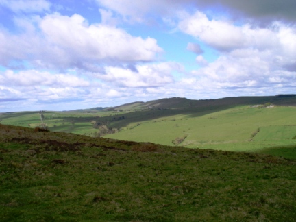 The Whin Sill Ridge from Barcombe Hill