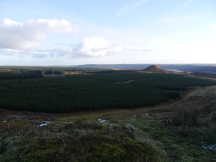 Looking back at Blakey Topping from Whinny Nab