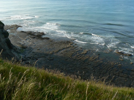 Looking down towards Craze Naze