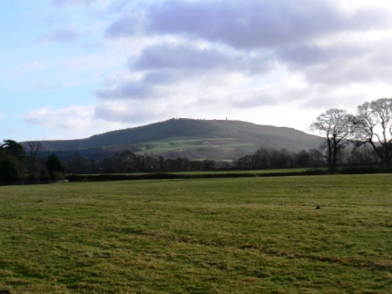 Easby Moor with the Captain Cook monument on the skyline