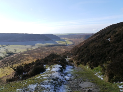 The path leading down into the Hole of Horcum