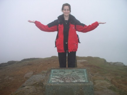 The hill fog made the view indicator fairly redundant