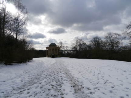 The Tuscan Temple on the southern end of Rievaulx Terrace