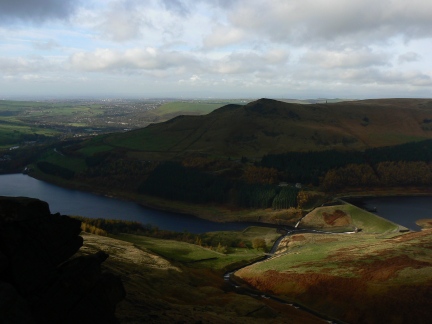 Alderman's Hill from Dean Rocks