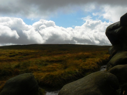 Looking towards Higher Shelf Stones from Herne Stones