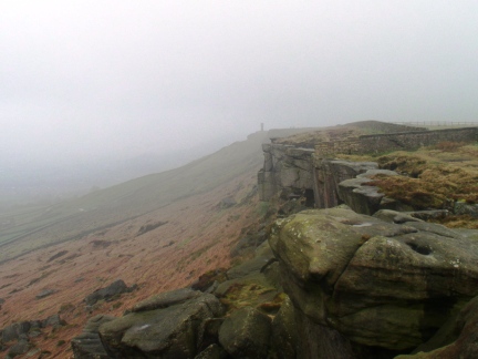 Looking east along Earl Crag towards Lunds Tower