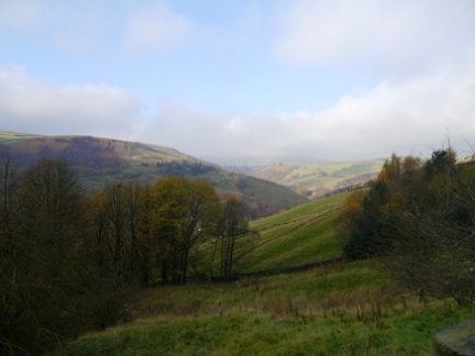Looking down towards Gauxholme