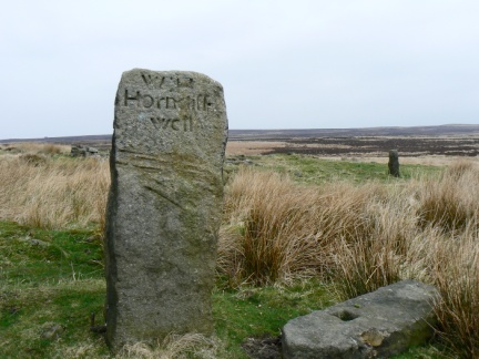 One of the Horncliff Standing Stones