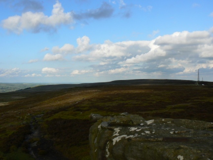 Ilkley Moor from East Buck Stones
