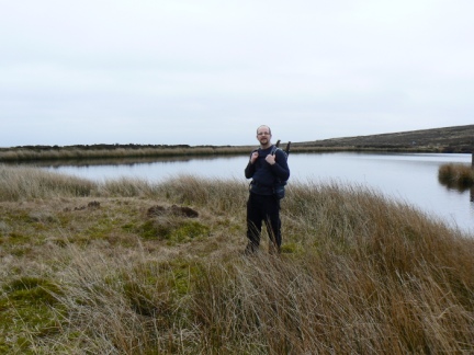 By Lower Lanshaw Reservoir