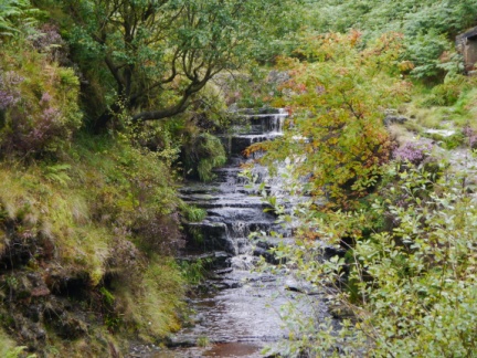 Some lovely little waterfalls in Ogden Clough