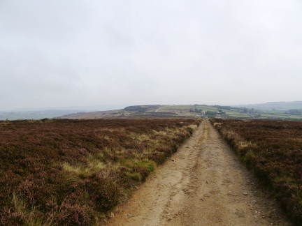 Looking back towards Penistone Hill