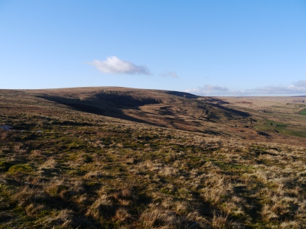 Looking back at Rishworth Moor