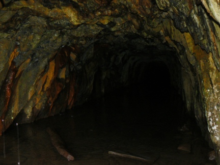 An adit in Rhosydd Quarry
