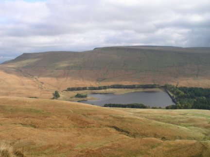 Upper Neuadd Reservoir and Fan y Big