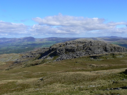 Foel Penolau from Moel Ysgyfarnogod
