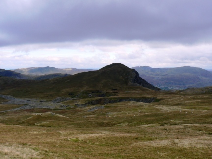 Looking back at Moel-yr-hydd
