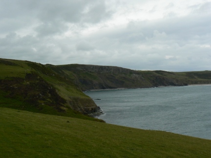 The rocky bay of Porth Ceiriad