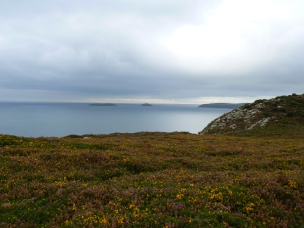 St Tudwal's Islands from Mynydd Tir-y-Cwmwd