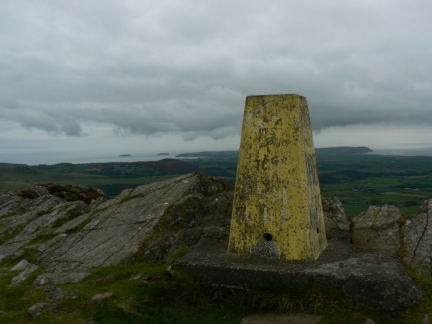 The summit of Carn Fadryn