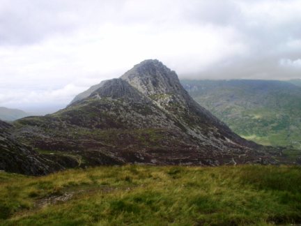 Tryfan from the top of the Miner's Path